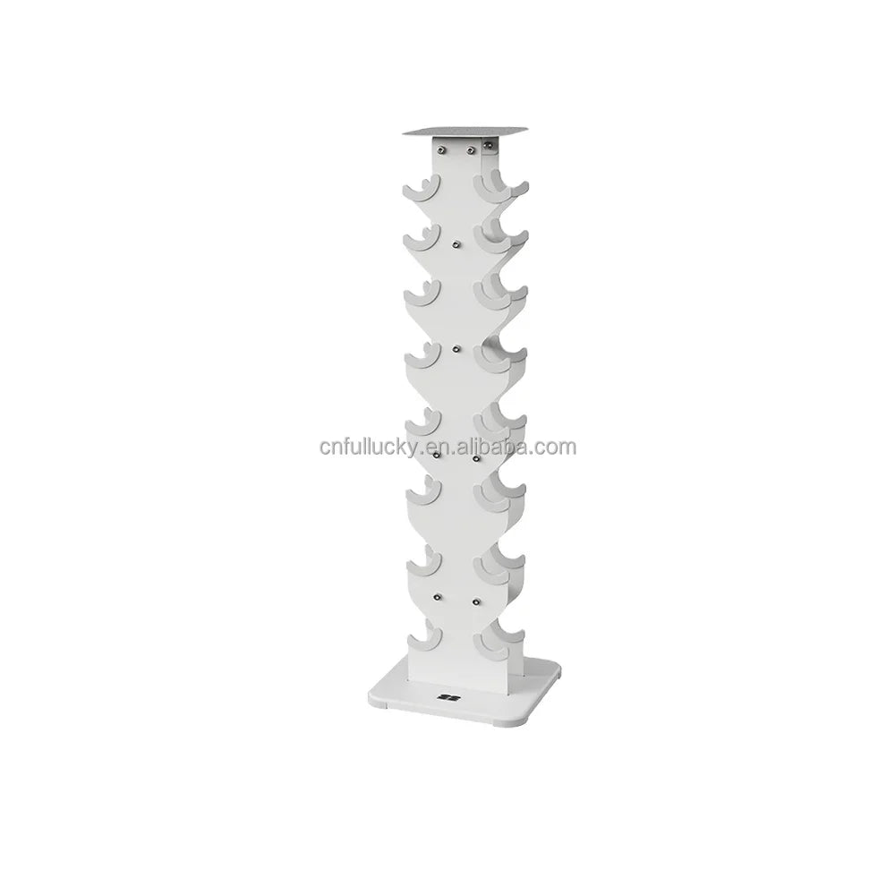 Muscle Store | Luxury Home Set Gym Dumbbells Iron and Steel Wooden Dumbbell Rack Cast Iron Material for Home Use