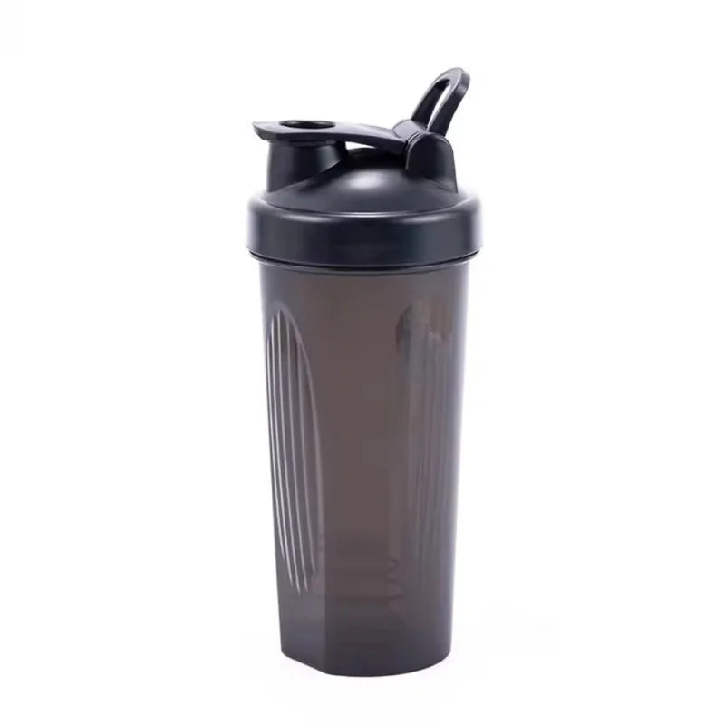 Large Sports Shaker Cup with Metal Stirring Ball for Protein Powder Shake Drink Mixing Sports Water Bottle Suitable for Sports