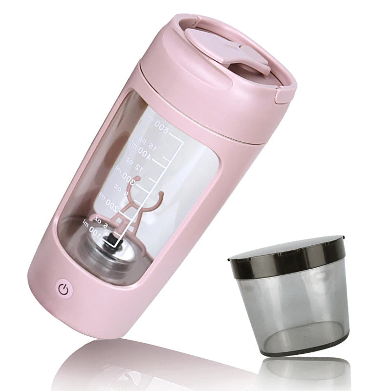 Muscle Store | Electric Protein Shaker Bottle Portable 1200Mah Rechargeable Blender Cup Multipurpose 650Ml Mixing Cups for Fitness Workout