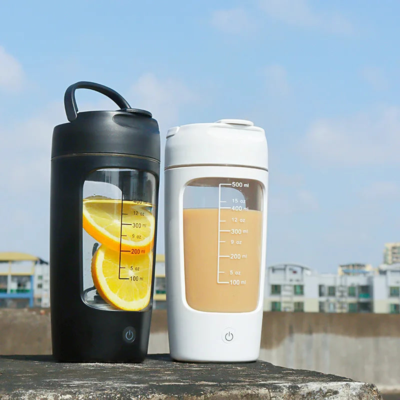 Muscle Store | Electric Protein Shaker Bottle Portable 1200Mah Rechargeable Blender Cup Multipurpose 650Ml Mixing Cups for Fitness Workout
