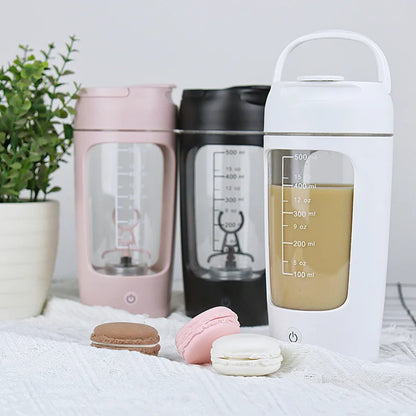 Muscle Store | Electric Protein Shaker Bottle Portable 1200Mah Rechargeable Blender Cup Multipurpose 650Ml Mixing Cups for Fitness Workout