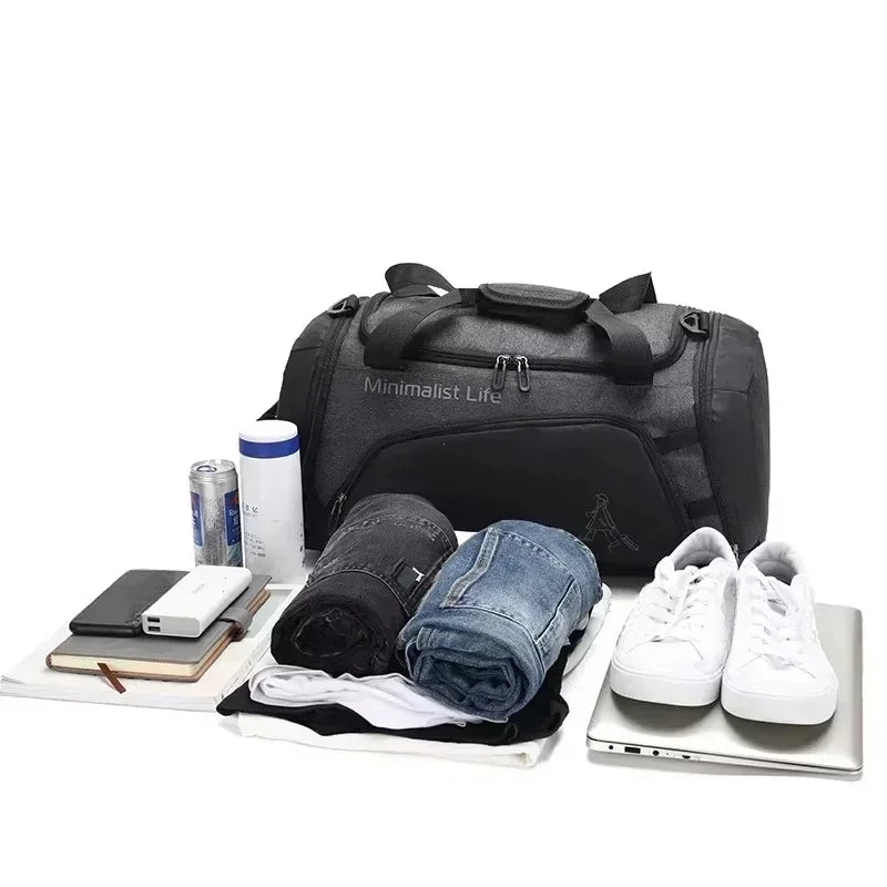 Muscle Store | Sports Bag Gym Bag Waterproof Training Fitness Bags Durable Multifunctional Handbag Outdoor Sporting Swimming Tote