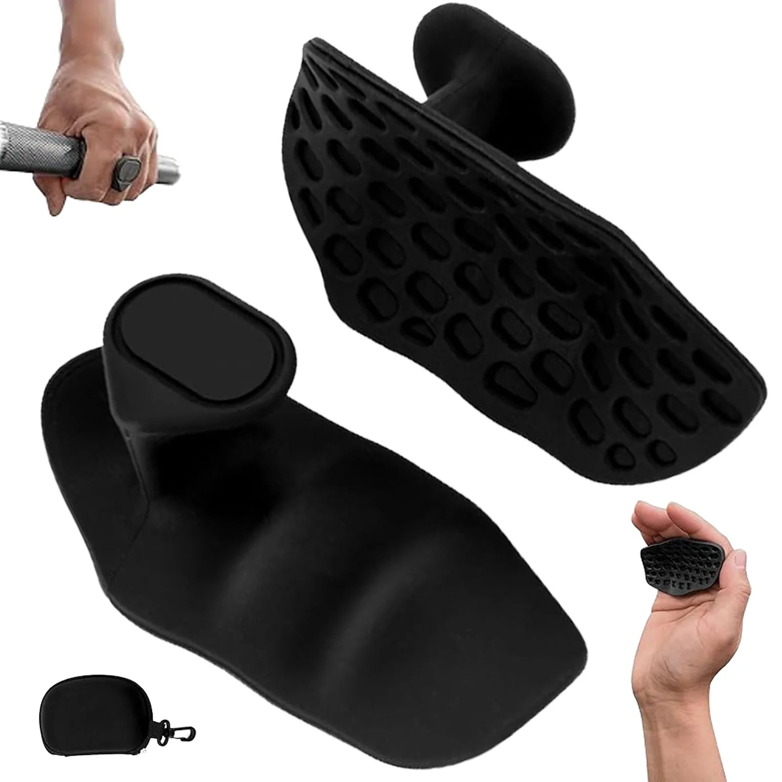 Muscle Store | Gymnastics Anti-Slip Finger Trainer Fitness Hand Grip Strength Trainer Gym Pull Grip Crosstraining Palm Grip Handle Protection