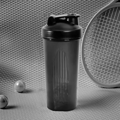 Large Sports Shaker Cup with Metal Stirring Ball for Protein Powder Shake Drink Mixing Sports Water Bottle Suitable for Sports