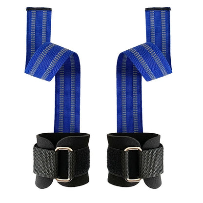 Muscle Store | 2 Pack Weight Lifting Wrist Straps Adjustable Wrist Support Heavy Duty Lifting Belts Gloves Power Hooks Deadlifts Lifting Grips