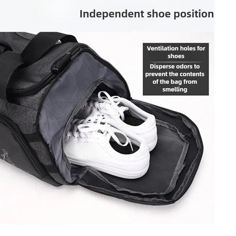 Muscle Store | Sports Bag Gym Bag Waterproof Training Fitness Bags Durable Multifunctional Handbag Outdoor Sporting Swimming Tote