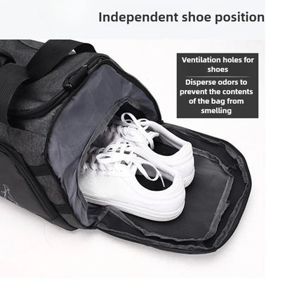 Muscle Store | Sports Bag Gym Bag Waterproof Training Fitness Bags Durable Multifunctional Handbag Outdoor Sporting Swimming Tote