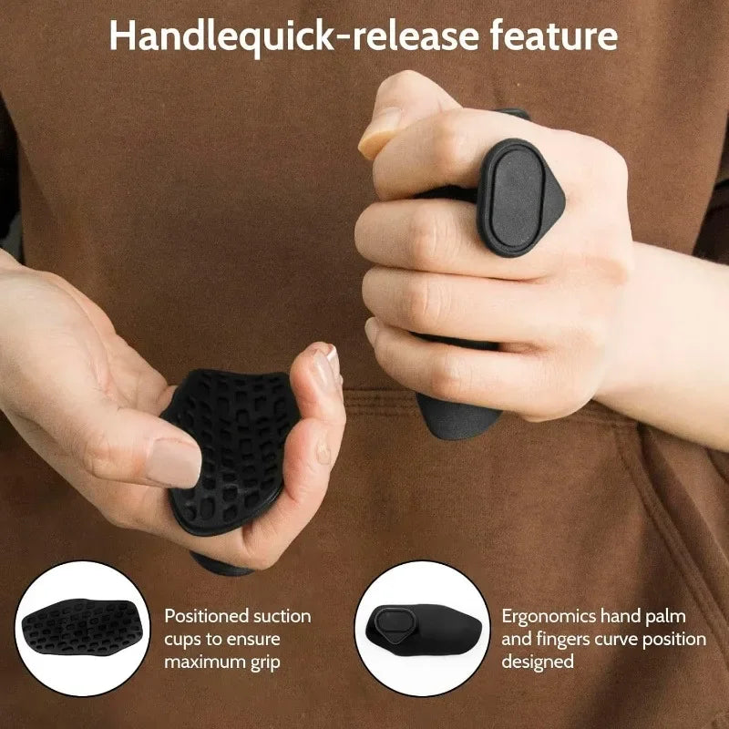 Muscle Store | Gymnastics Anti-Slip Finger Trainer Fitness Hand Grip Strength Trainer Gym Pull Grip Crosstraining Palm Grip Handle Protection