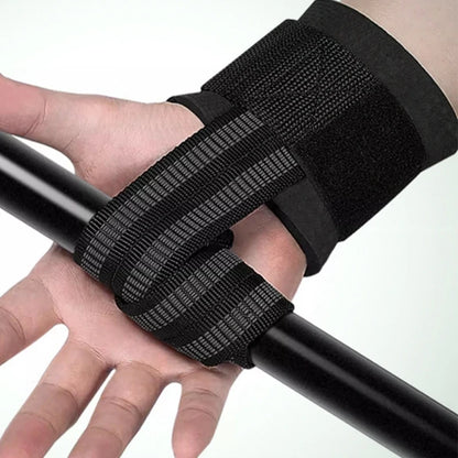Muscle Store | 2 Pack Weight Lifting Wrist Straps Adjustable Wrist Support Heavy Duty Lifting Belts Gloves Power Hooks Deadlifts Lifting Grips